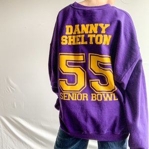 ✨ VINTAGE PURPLE SENIOR BOWL CREW✨